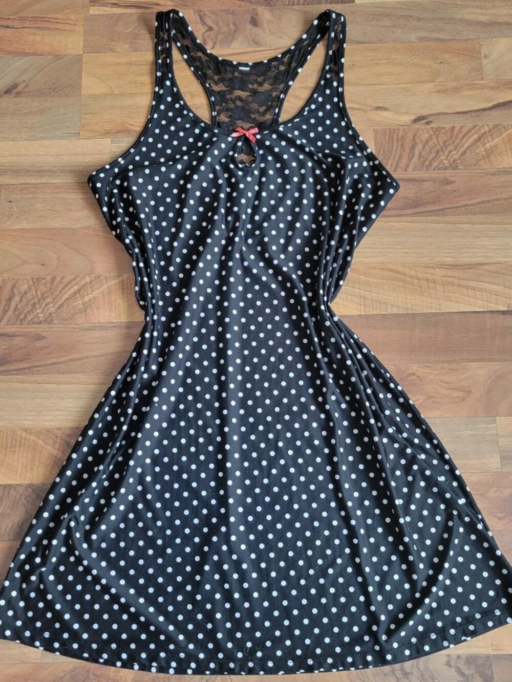 Women's Black and White Dress